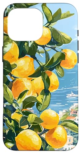 Italienische Küste mit Amalfi-Zitronen aus dem Mittelmeer Hülle für iPhone 16 Pro Max Italienische Küste mit Amalfi-Zitronen aus dem Mittelmeer Hülle für iPhone 16 Pro Max von Painting of the Italian Mediterranean Amalfi Coast