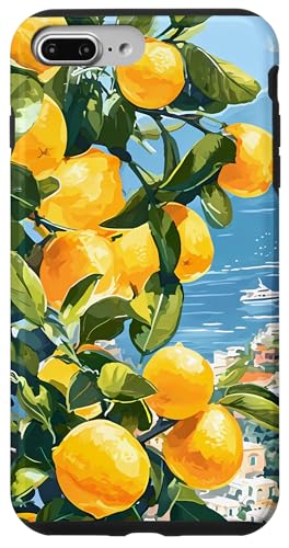 Italienische Küste mit Amalfi-Zitronen aus dem Mittelmeer Hülle für iPhone 7 Plus/8 Plus Italienische Küste mit Amalfi-Zitronen aus dem Mittelmeer Hülle für iPhone 7 Plus/8 Plus von Painting of the Italian Mediterranean Amalfi Coast