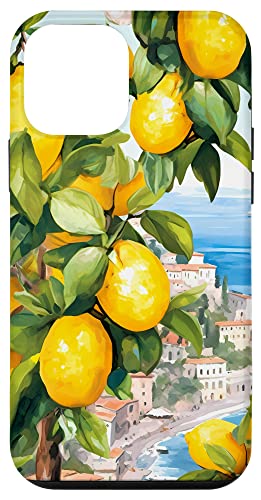 Hülle für iPhone 12 mini Amalfiküste mit Amalfi-Zitronen aus dem Mittelmeer Hülle für iPhone 12 mini Amalfiküste mit Amalfi-Zitronen aus dem Mittelmeer von Paintings of the Mediterranean Amalfi Coast