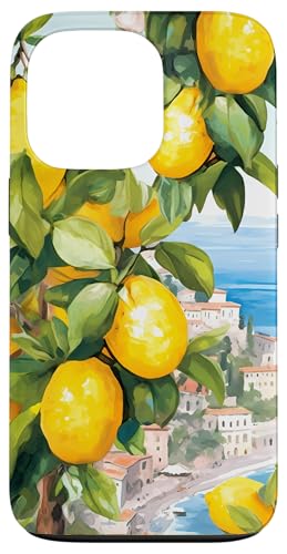 Hülle für iPhone 13 Pro Amalfiküste mit Amalfi-Zitronen aus dem Mittelmeer Hülle für iPhone 13 Pro Amalfiküste mit Amalfi-Zitronen aus dem Mittelmeer von Paintings of the Mediterranean Amalfi Coast