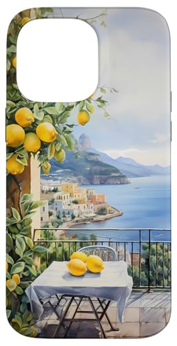 Hülle für iPhone 14 Pro Max Amalfiküste mit Amalfi-Zitronen aus dem Mittelmeer Hülle für iPhone 14 Pro Max Amalfiküste mit Amalfi-Zitronen aus dem Mittelmeer von Paintings of the Mediterranean Amalfi Coast