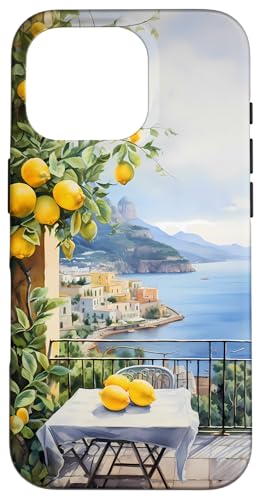 Hülle für iPhone 16 Pro Amalfiküste mit Amalfi-Zitronen aus dem Mittelmeer Hülle für iPhone 16 Pro Amalfiküste mit Amalfi-Zitronen aus dem Mittelmeer von Paintings of the Mediterranean Amalfi Coast