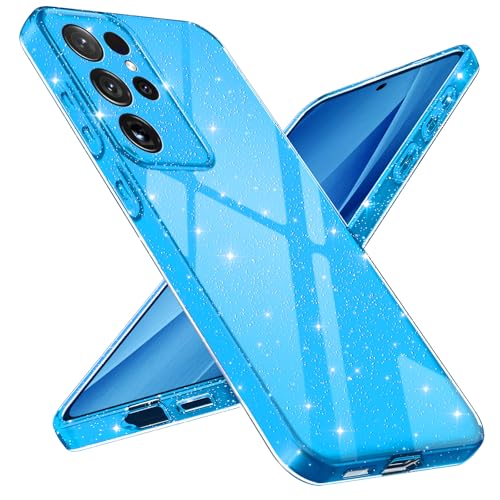 Paitech für Samsung Galaxy S25 Ultra 5G Hülle Glitzer, Weiche TPU Silikon Handyhülle Dünne Flexible Stoßfeste Kratzfest Schutzhülle Frauen und Mädchen Case für Samsung S25 Ultra, Blau Paitech für Samsung Galaxy S25 Ultra 5G Hülle Glitzer, Weiche TPU Silikon Handyhülle Dünne Flexible Stoßfeste Kratzfest Schutzhülle Frauen und Mädchen Case für Samsung S25 Ultra, Blau von Paitech