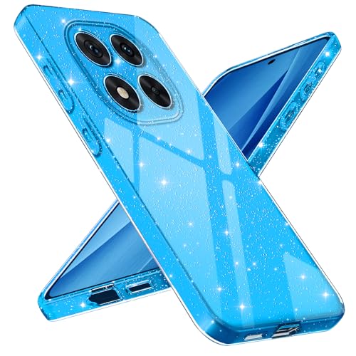 Paitech für Xiaomi Redmi Note 14 Pro 5G/ Redmi Note 14 Pro Plus 5G Hülle Glitzer, Weiche TPU Silikon Handyhülle Dünne Flexible Stoßfeste Kratzfest Schutzhülle Case für Frauen und Mädchen, Blau Paitech für Xiaomi Redmi Note 14 Pro 5G/ Redmi Note 14 Pro Plus 5G Hülle Glitzer, Weiche TPU Silikon Handyhülle Dünne Flexible Stoßfeste Kratzfest Schutzhülle Case für Frauen und Mädchen, Blau von Paitech