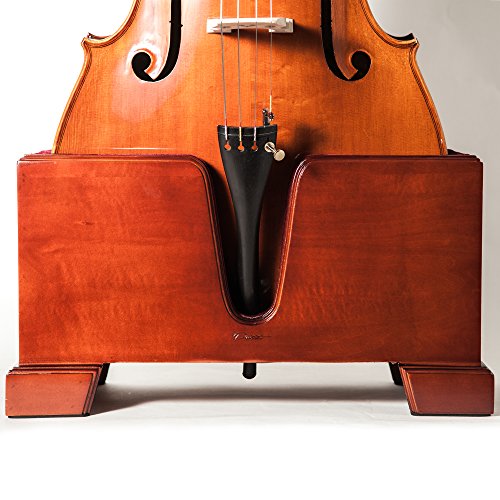 paititi Premium Cello Burgund Ständer massiv Samt Plüsch Kissen 4/4 Volle Größe von Paititi