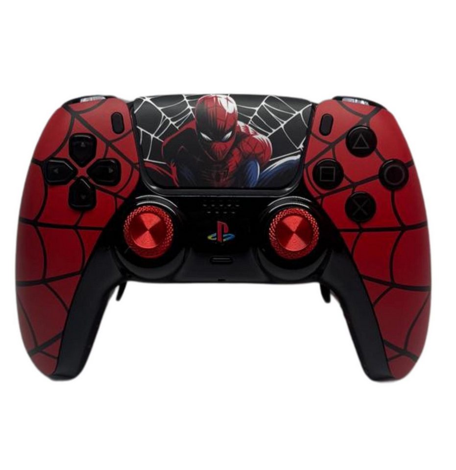 Paju-technik Design New Spiderman PlayStation 5-Controller (Hall Effekt Sticks / 2er Paddle / Digitaltasten / Smart Trigger) von Paju-technik