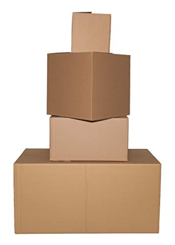 Faltkarton Versandkarton Verpackung 400 x 300 x 200 mm 1 Stück einwellig von Paket AG