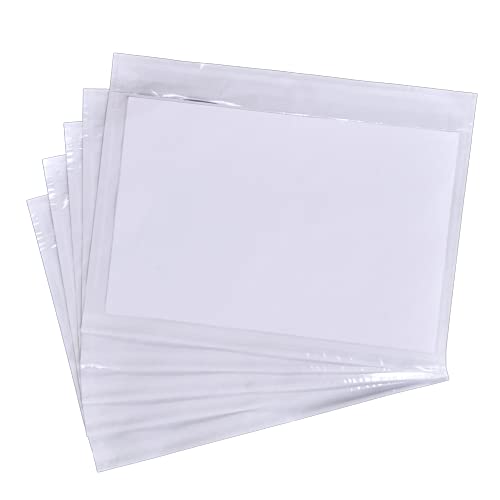 Pakomat Lieferscheintaschen Dokumenttaschen DIN C6 für A6 transparent selbstklebend (20) von Pakomat