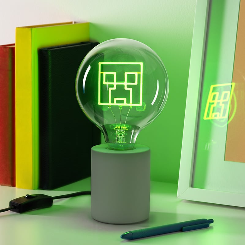 Minecraft Creeper - Led Neon Bulb Lamp Minecraft Creeper - Led Neon Bulb Lamp von Paladone