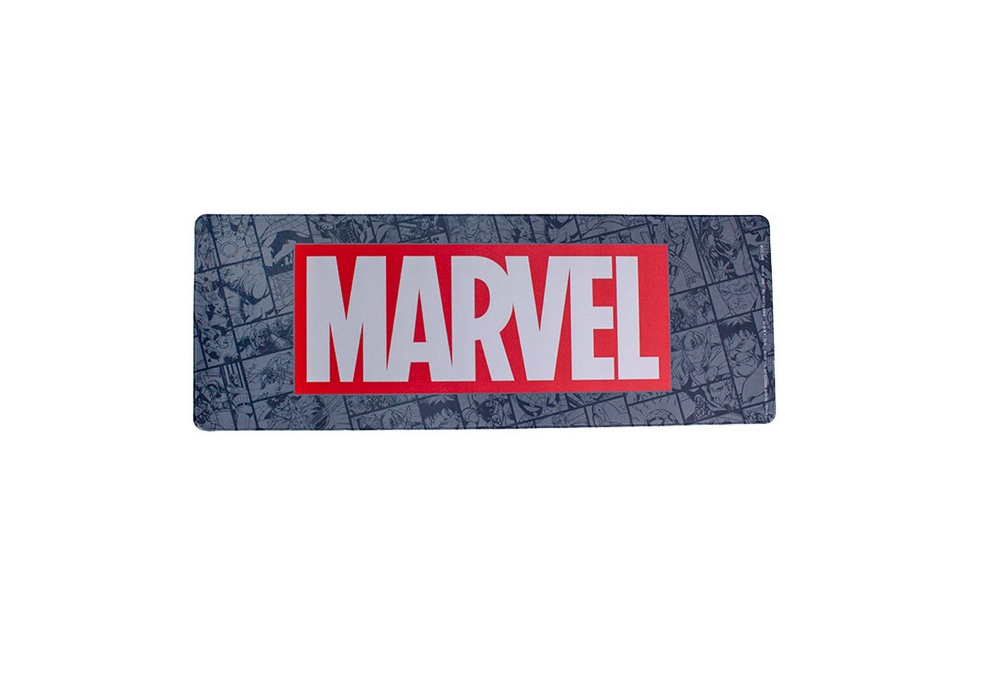 Paladone Gaming Mauspad Marvel Logo Gaming Mat XL Mouse Pad für Tastatur von Paladone