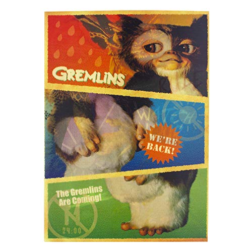 Paladone Gremlins Notizbuch Gremlins mit Wackelbildeffekt cremefarben, Bedruckt, liniert, DIN A5, 100 Seiten. von Paladone