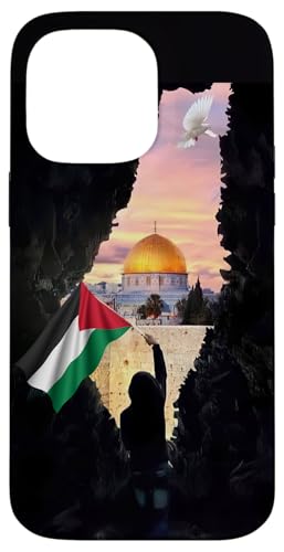 Hülle für iPhone 14 Pro Max Proud Palestinians Palestine Flag Al Aqsa Mosque Jerusalem von Palestine Store