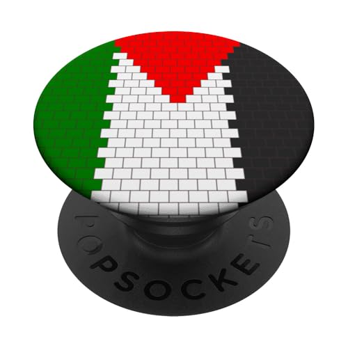 Palestine Flag Baba Men Islamic Women Mama Palestinians Wall PopSockets Klebender PopGrip von Palestine Store
