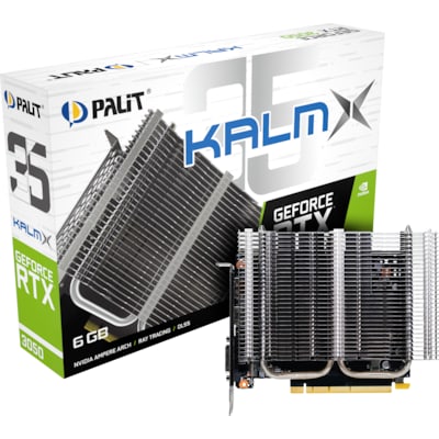 PALIT GeForce RTX 3050 KalmX 6GB GDDR6 Grafikkarte von Palit