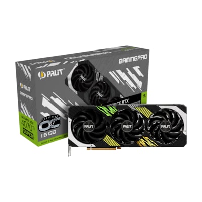 PALIT GeForce RTX 4070Ti Super GamingPro OC 16GB GDDR6X Grafikkarte HDMI/3xDP von Palit