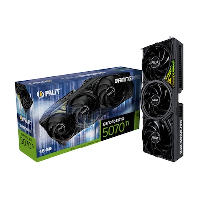 PALIT GeForce RTX 5070 Ti GamingPro 16GB Grafikkarte HDMI/DP PALIT GeForce RTX 5070 Ti GamingPro 16GB Grafikkarte HDMI/DP von Palit
