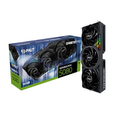 PALIT GeForce RTX 5080 Gaming Pro 16GB GDDR7 Grafikkarte HDMI/3xDP von Palit