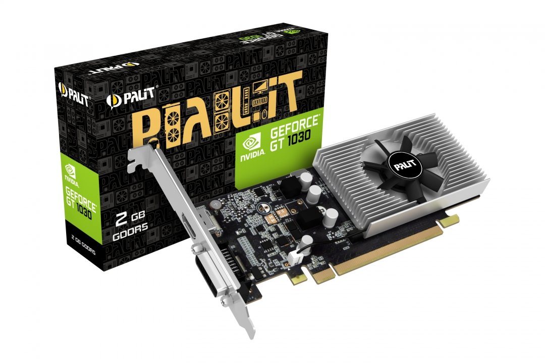 Palit GeForce GTX 10 Series GT 1030 Grafikkarte (2 GB, GDDR4) von Palit