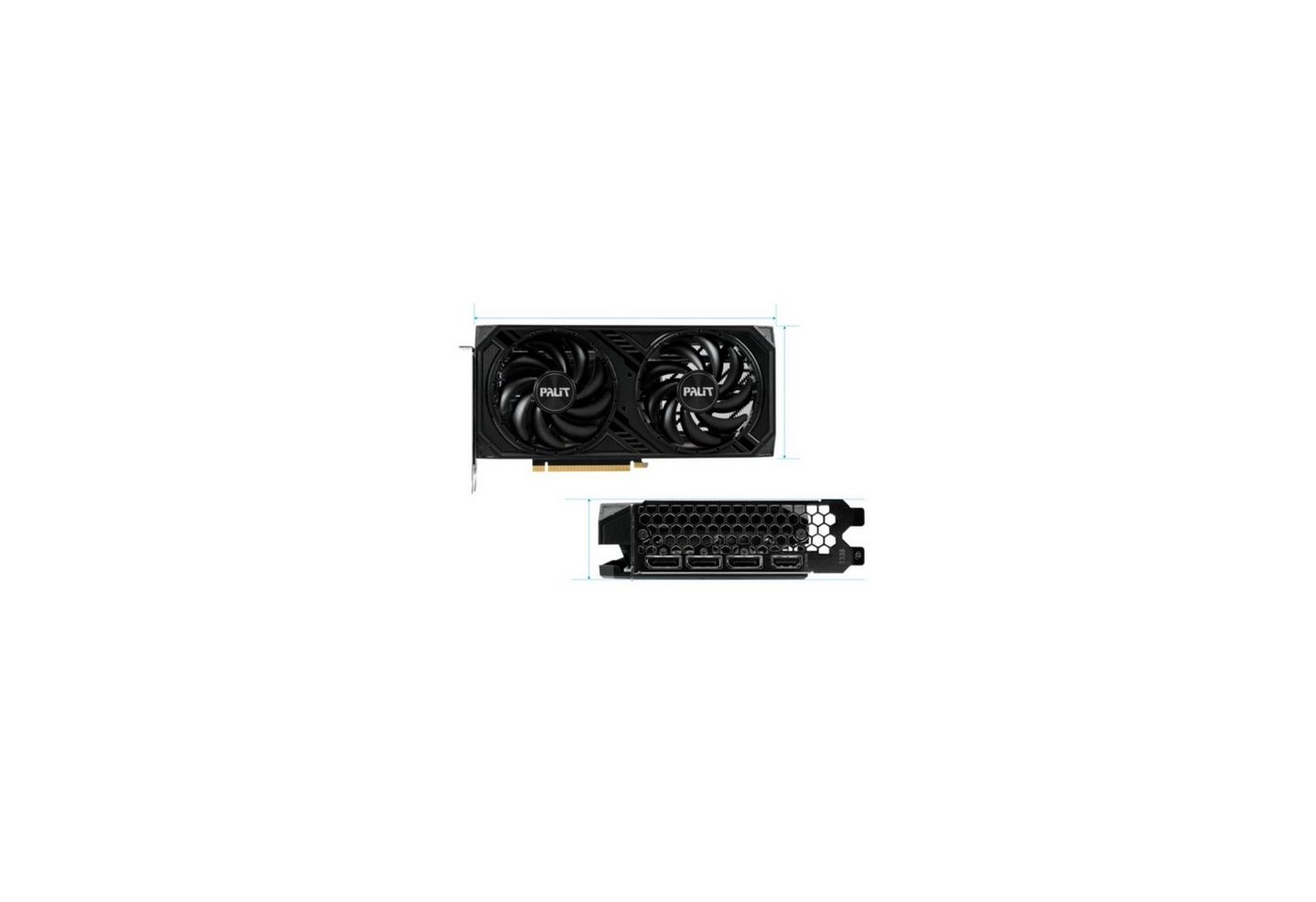 Palit GeForce RTX 4060 Ti Dual Grafikkarte von Palit