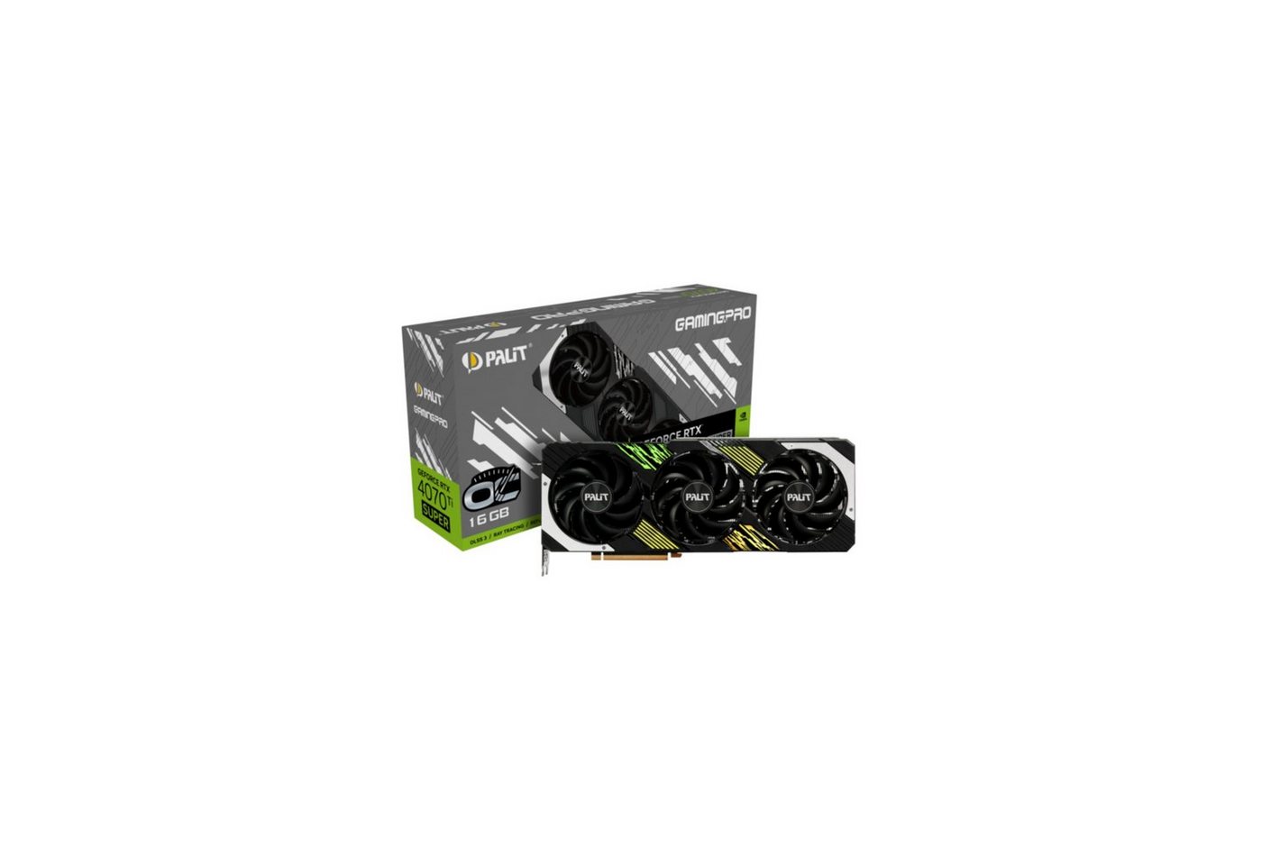 Palit GeForce RTX 4070 Ti SUPER GamingPro OC Grafikkarte von Palit