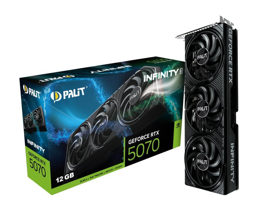 Palit Nvidia GeForce RTX 5070 Infinity 3 12GB GDDR7 Palit Nvidia GeForce RTX 5070 Infinity 3 12GB GDDR7 von Palit