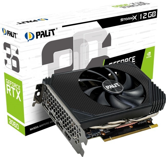 Palit RTX 3060 StormX 12GB GDDR6 - 3x DisplayPort/1x HDMI von Palit