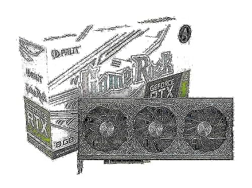 Palit RTX3070Ti Gamerock 8 GB, Einheitsgröße, Schwarz Palit RTX3070Ti Gamerock 8 GB, Einheitsgröße, Schwarz von Palit