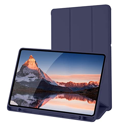 Hülle Kompatibel mit Samsung Galaxy Tab S6 Lite 10.4 Zoll 2022/2020, SM-P610N/P615N, Hülle mit Stifthalter, Trifold Ständer Schutzhülle, Auto Schlafen/Wachen for Samsung S6 lite von Palkitsee