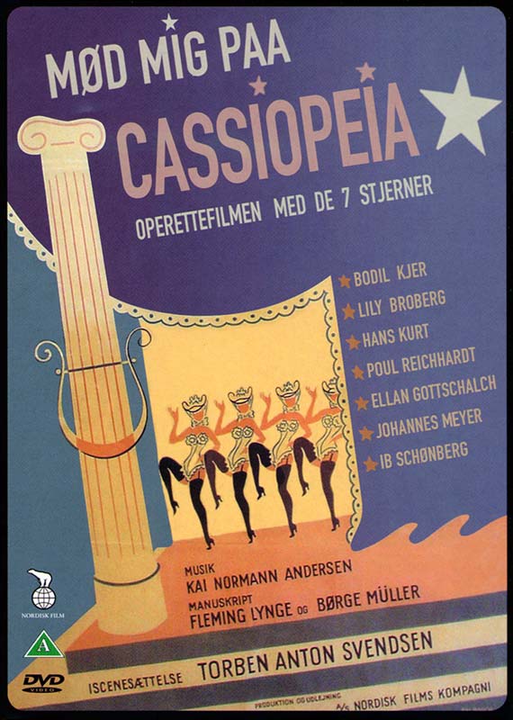 Mød mig paa Cassiopeia - DVD von Palladium