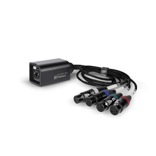 Palmer AoC Loom XLRf Audio over Cat Multicore-Adapterkabel von etherCON auf 4 x XLR female Palmer AoC Loom XLRf Audio over Cat Multicore-Adapterkabel von etherCON auf 4 x XLR female von Palmer