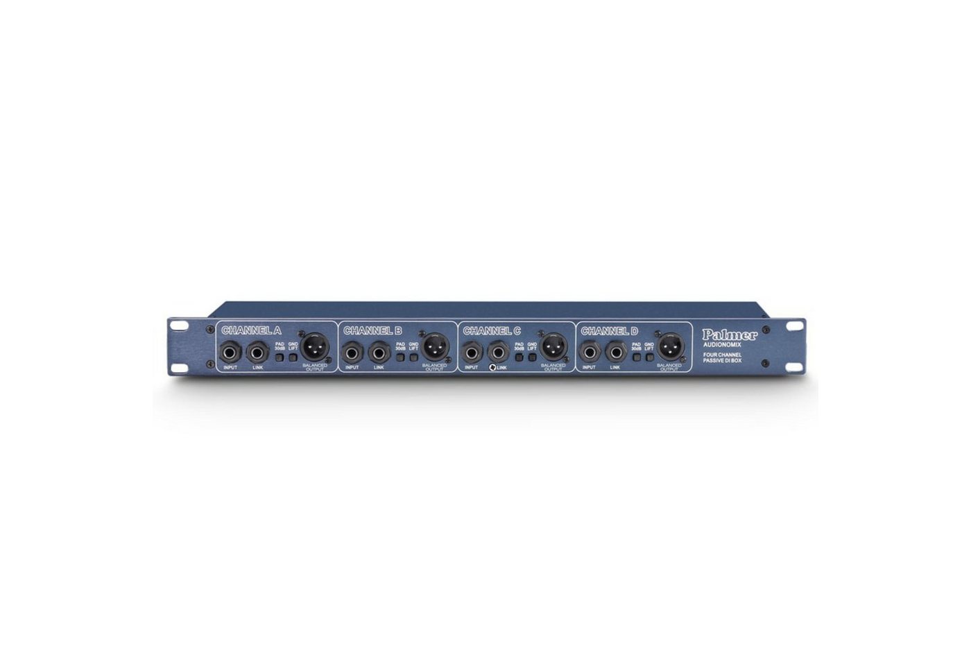 Palmer Audio-Wandler, (Pro PAN 03 PASS, Zubehör, DI-Boxen), Pro PAN 03 PASS - DI Box von Palmer
