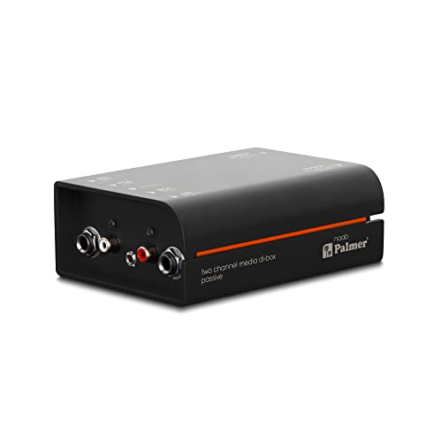 Palmer RIVER naab - Passive 2-Kanal Media DI-Box, schwarz Palmer RIVER naab - Passive 2-Kanal Media DI-Box, schwarz von Palmer