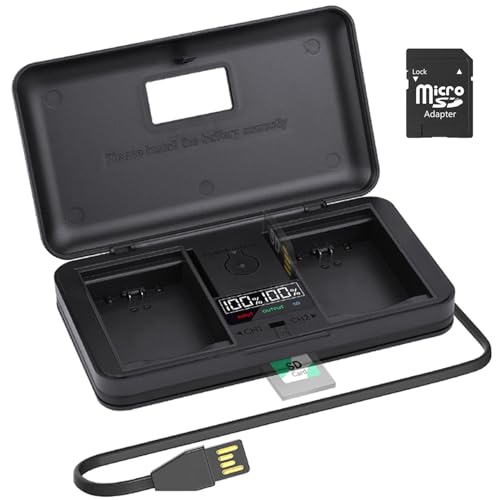 DMW-BLF19 / DMW-BLF19e Ladegerät - LCD Built-in USB Kable Ladegerät with Type C Port für Panasonic S5 GH6 GH5s GH5 GH4 GH3 GH3A GH3H GH3GK GH4R GH4GK Digital Kamera DMW-BLF19 / DMW-BLF19e Ladegerät - LCD Built-in USB Kable Ladegerät with Type C Port für Panasonic S5 GH6 GH5s GH5 GH4 GH3 GH3A GH3H GH3GK GH4R GH4GK Digital Kamera von Palogreen