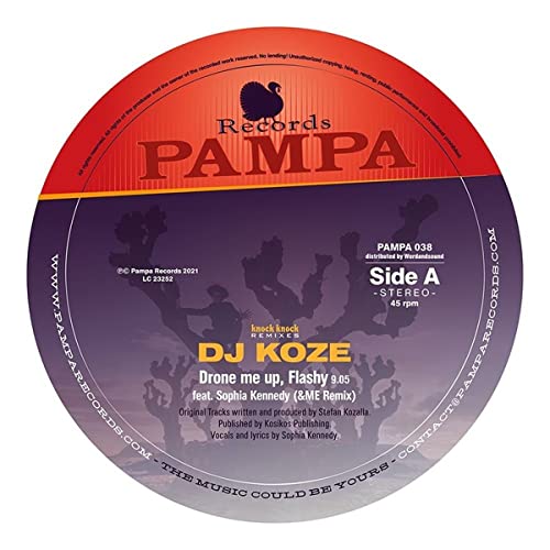 Knock Kock Remixes (2023 Repress) [Vinyl Maxi-Single] von Pampa Records