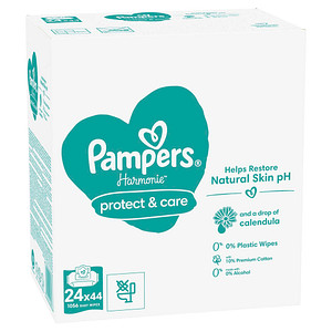 Pampers® Feuchttücher protect & care Harmonie™, 1.056 St. von Pampers®