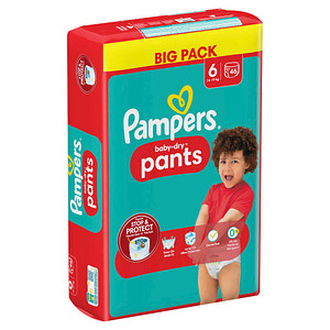 Pampers® Windeln baby-dry™ BIG PACK  Größe Gr. 6 (14-19 kg) für Kids und Teens (4-12 Jahre), 46 St. von Pampers®