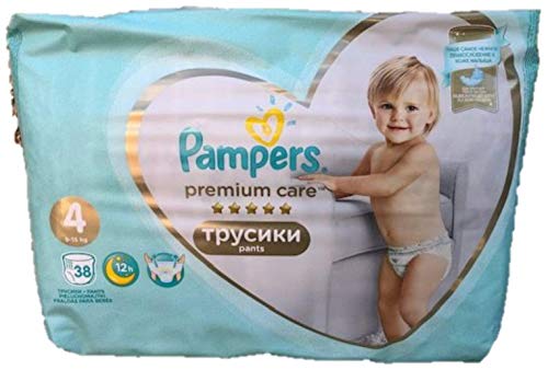 NEU 38 PAMPERS PREMIUM CARE PANTS GR. 4, 9-15 KG von Pampers