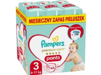 PAMPERS Premium buksebleer Størrelse 3, 6-11kg, 144 stk. von Pampers