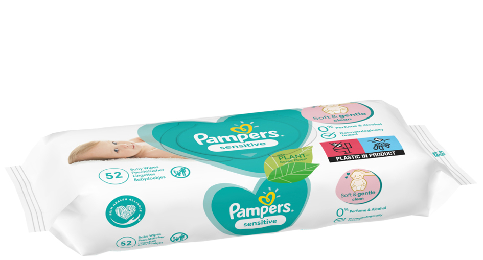 Pampers Feuchttücher Sensitive, Nachfüllpack von Pampers