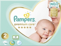 Pampers Premium Care 2 Windeln, 4-8 kg, 148 Stück. von Pampers