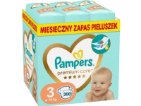 Pampers Premium Protection 81629463 Wegwerfwindel Junge/Mädchen 3 200 Stück von Pampers