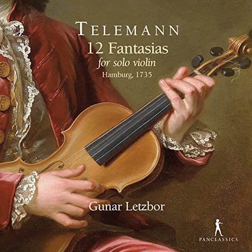 Telemann: 12 Fantasien für Violine solo TWV 40:14-25 von Pan Classics (Note 1 Musikvertrieb)