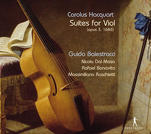 Hacquart: Gambensuiten Op.3 (1686), Nr. 6, 8-12 von Pan Classics