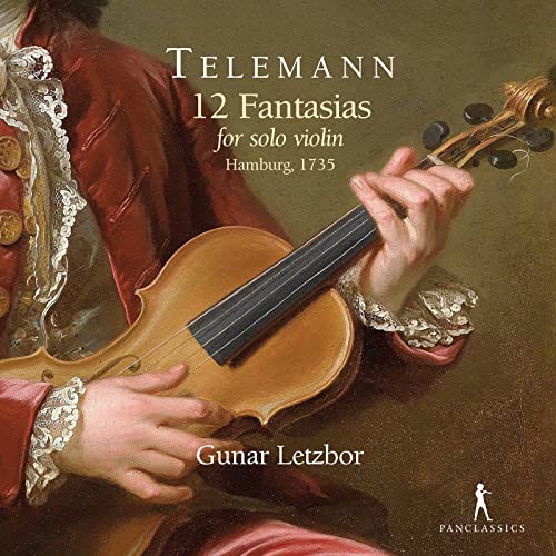 Telemann: 12 Fantasien für Violine solo TWV 40:14-25 von Pan Classics