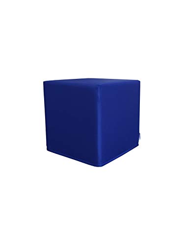 PanQube Pouf VERONA 45 Ottoman Hocker Footstool Seat for Children, Light Blue, 45cm x 45cm x 45cm PanQube Pouf VERONA 45 Ottoman Hocker Footstool Seat for Children, Light Blue, 45cm x 45cm x 45cm von PanQube