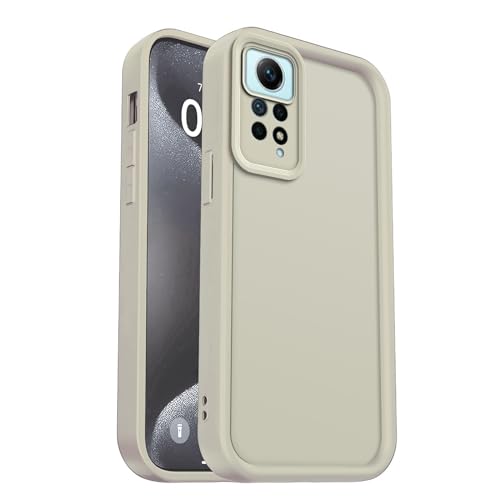 PanXCase Hülle für Xiaomi Redmi Note 12 Pro 4G / Note 11 Pro 5G/4G - Handyhülle Silikonhülle Weich Dünn Leicht Elegant Design, Kameraschutz Stoßfest Kratzfeste Slim Schutzhülle (Weiß) von PanXCase