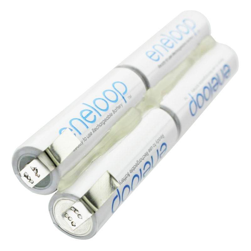 Akkupack Panasonic eneloop Standard (ehem. Sanyo eneloop Standard) AA Stange L2x2 4,8/2000 mit LF-U von Panasonic (ehem. Sanyo)