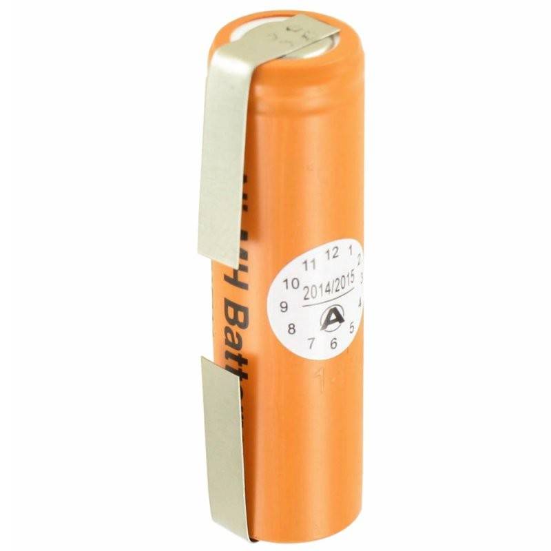 Panasonic Akku HHR-150AAF9 NiMH 1,2Volt 1500mAh mit Lötfahne U-Form von Panasonic (ehem. Sanyo)