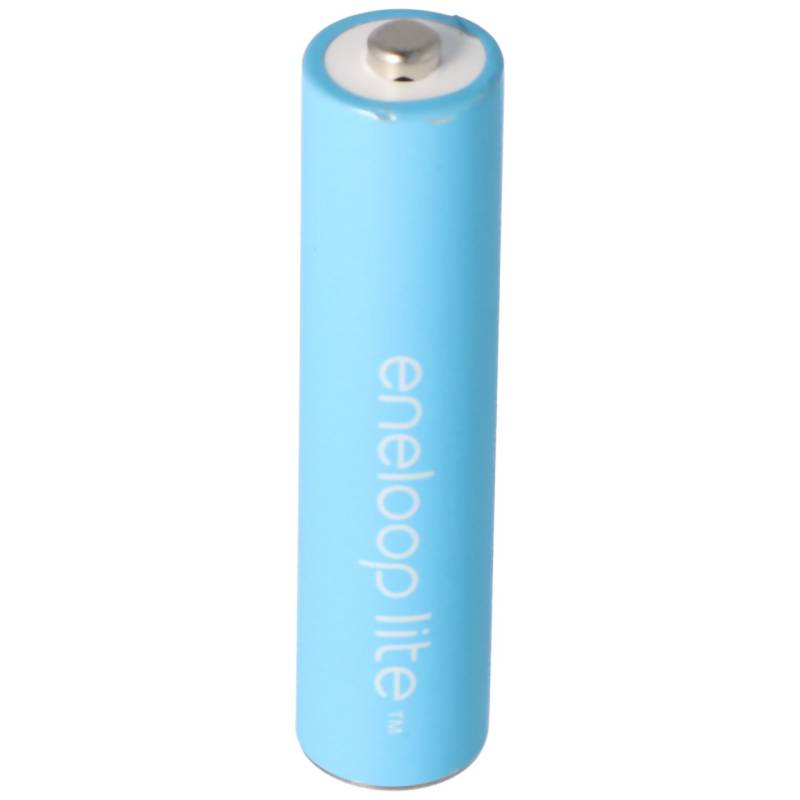 Panasonic eneloop Lite ehemals Sanyo eneloop Lite 1,2V NiMH Akku Micro AAA HR-4UQ 600mAh, 1 Stück von Panasonic (ehem. Sanyo)