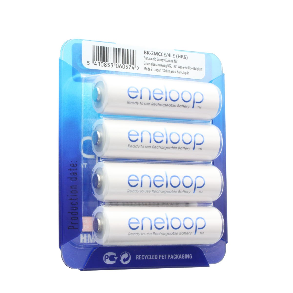 Panasonic eneloop Standard (ehem. Sanyo eneloop Standard) HR-3UTGB-4BP Case AA Mignon-Akku 4-er Pack mit Case von Panasonic (ehem. Sanyo)
